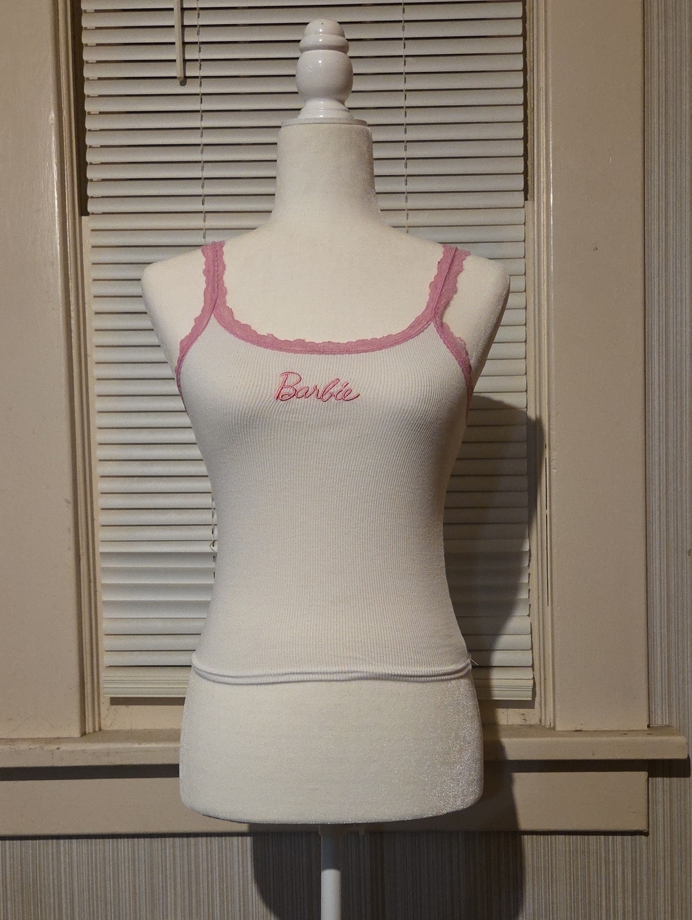 Forever 21 Barbie Lacy Tank Top Womens Small